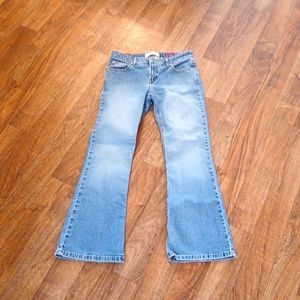Arizona Jean company Denim flare leg stretch size 3 short Bajo